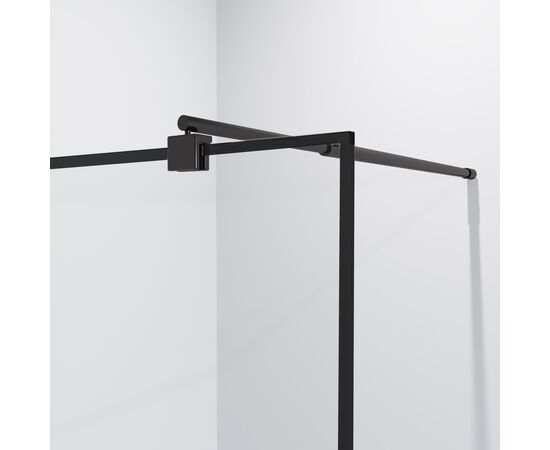 Душевая перегородка Niagara Eco NG-552-80BLACK 80х190 см_, изображение 4