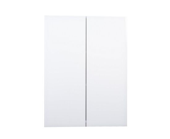 Шкаф подвесной Style Line Даймонд 600х800 Люкс белый PLUS_