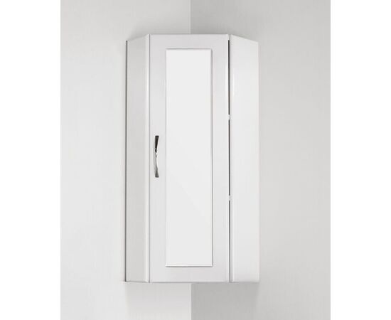 Подвесной шкаф Style Line 300/800 угловой стекло_
