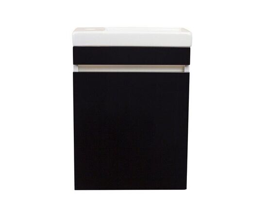 Тумба подвесная Style Line Compact Como 40 Люкс черный_