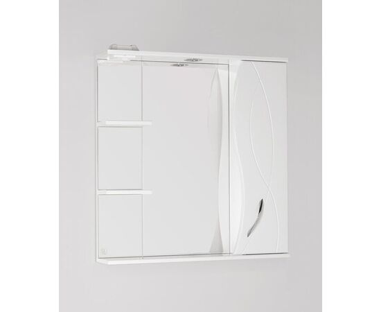 Зеркальный шкаф Style Line Амелия 75 со светом_