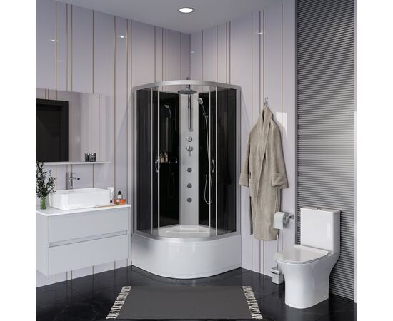Душевая кабина Niagara Classic NG-2509-14BKTG 1000х1000х2100-2400_, изображение 5