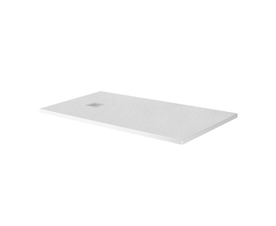 Душевой поддон из искусственного мрамора с сифоном BelBagno UNO TRAY-MR-UNO-AH-140/90-35-W-BO_, изображение 2