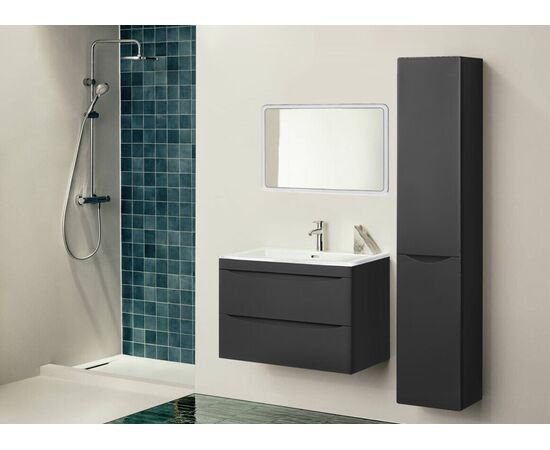 Колонна универсальная Style Line Бергамо L с корзиной Люкс антискрейтч черный PLUS_, изображение 8