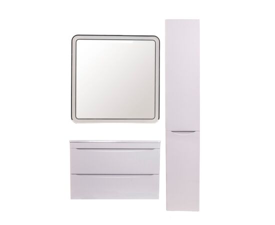 Колонна универсальная Style Line Бергамо с корзиной Люкс антискрейтч белый PLUS_, изображение 7