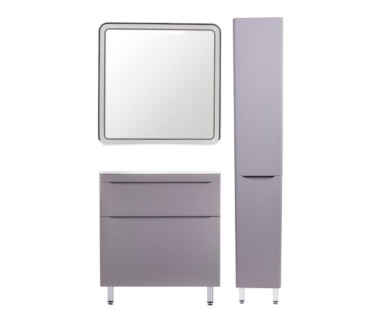 Колонна универсальная Style Line Бергамо L с корзиной Люкс антискрейтч серый PLUS_, изображение 6