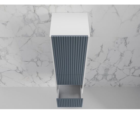Пенал Style Line Стокгольм 360 см подвесной 2 ящика графит софт_, изображение 4