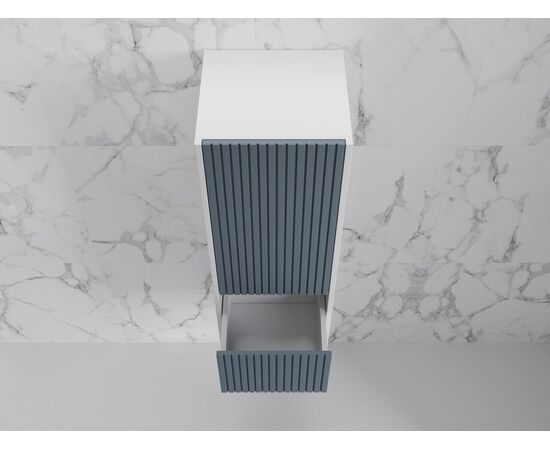 Пенал Style Line Стокгольм 360 см подвесной 2 ящика графит софт_, изображение 3