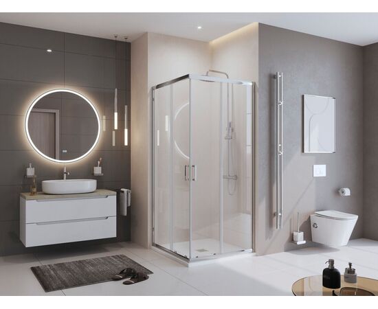 Душевой поддон из искусственного мрамора с сифоном BelBagno UNO TRAY-MR-UNO-A-90-35-W-BO_, изображение 3