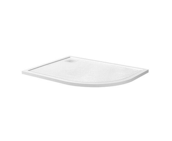 Душевой поддон из искусственного мрамора с сифоном BelBagno UNO TRAY-MR-UNO-RH-120/90-550-35-W-L-BO_, изображение 2