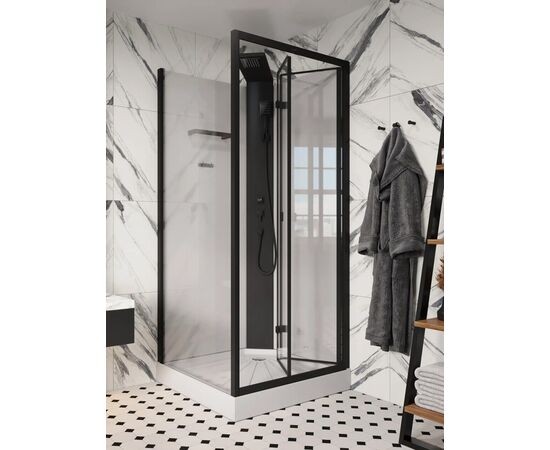 Душевая кабина Ceruttispa BELLA90B без крыши 90x90x215-225_, изображение 2