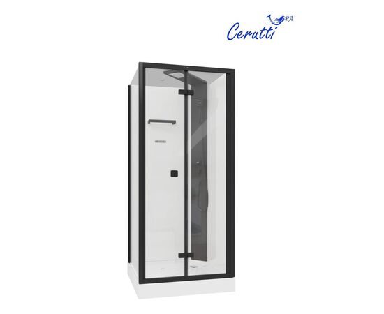 Душевая кабина Ceruttispa BELLA90B без крыши 90x90x215-225_, изображение 5