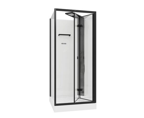 Душевая кабина Ceruttispa BELLA90B без крыши 90x90x215-225_