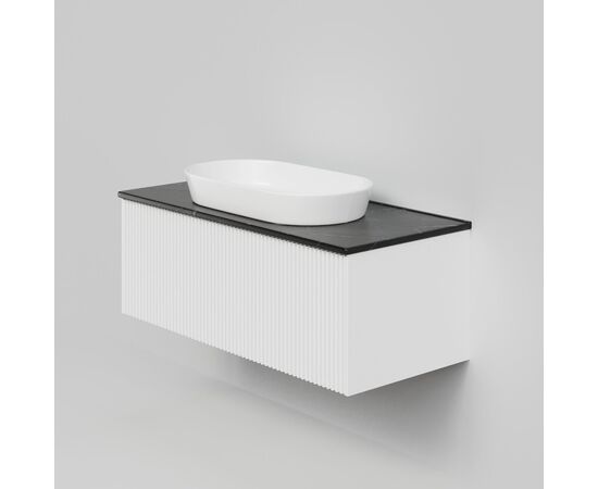 Столешница La Fenice Granite Black Olive Light Lappato Terra 100 см черная_, изображение 2
