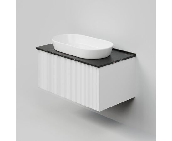 Столешница La Fenice Granite Black Olive Light Lappato Terra 80 см черная_, изображение 2