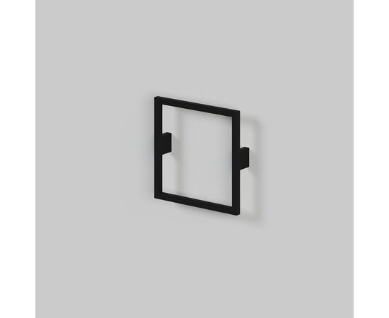Ручка скоба La Fenice Cubo Nero черная 160 мм_