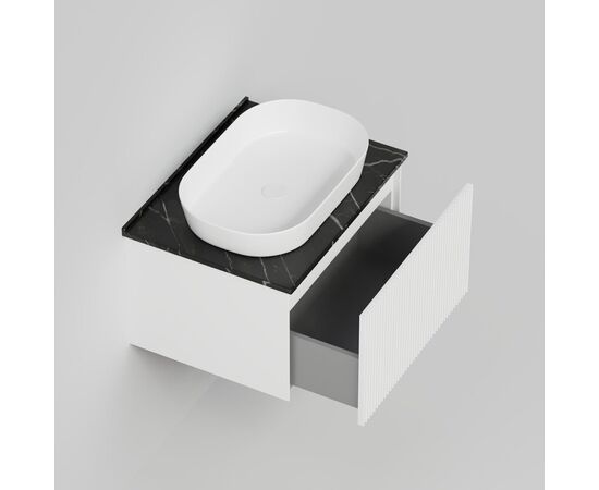 Столешница La Fenice Granite Black Olive Light Lappato Terra 60 см черная_, изображение 3