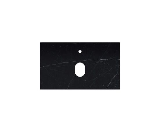 Столешница La Fenice Granite Black Olive Light Lappato Terra 80 см черная_