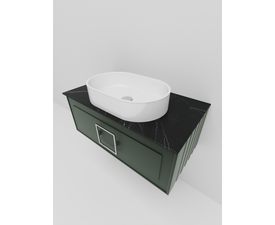 Столешница La Fenice Granite Black Olive Light Lappato 90 см черная_, изображение 2