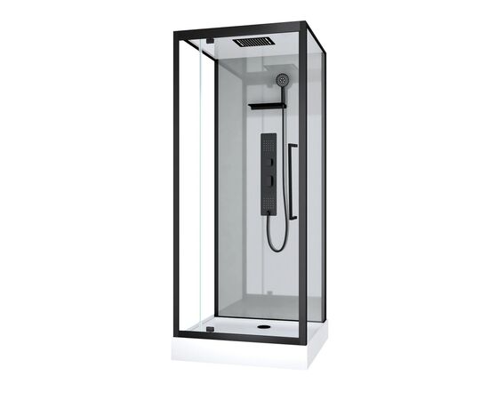 Душевая кабина Acquazzone Nikita 100SL BLACK_