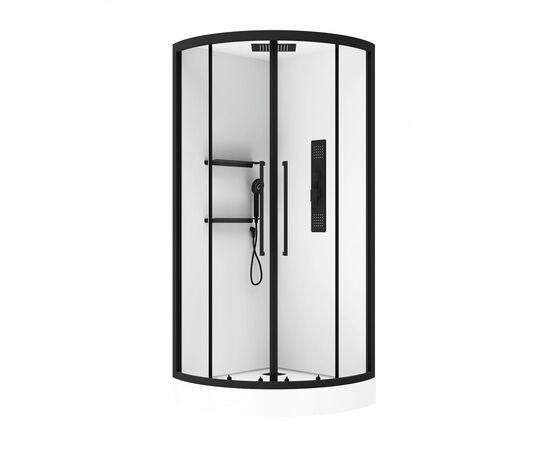 Душевая кабина Acquazzone Omega 90 BLACK_