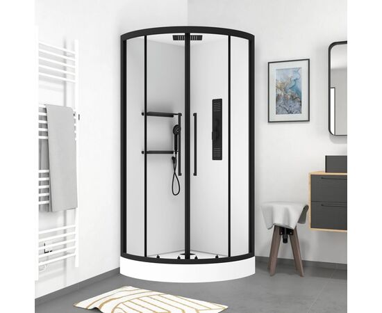 Душевая кабина Acquazzone Omega 90 BLACK_, изображение 3