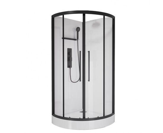 Душевая кабина Acquazzone Omega 90T BLACK_, изображение 2