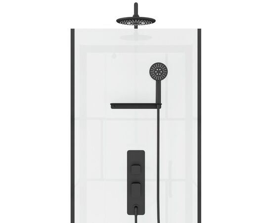 Душевая кабина Acquazzone Omega 90T BLACK_, изображение 4
