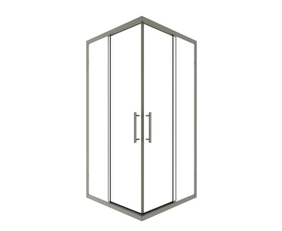 Душевой угол Timo TKSS-100/13C-8 1000х1000х2000 профиль никель стекло прозрачное 8 мм_