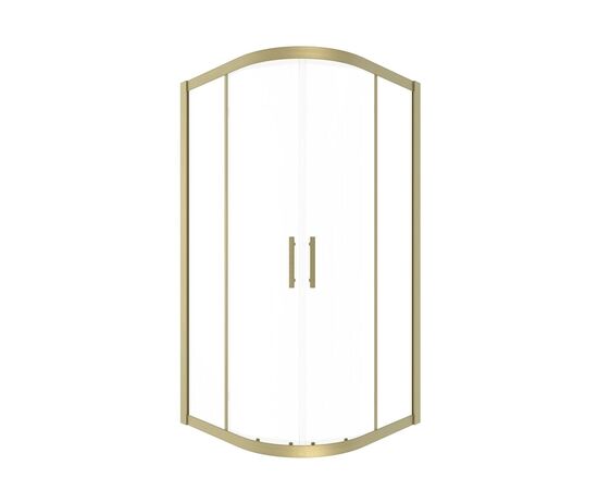 Душевой угол Timo TPSS-100/17C-8 1000х1000х2000 профиль матовое золото стекло прозрачное 8 мм_
