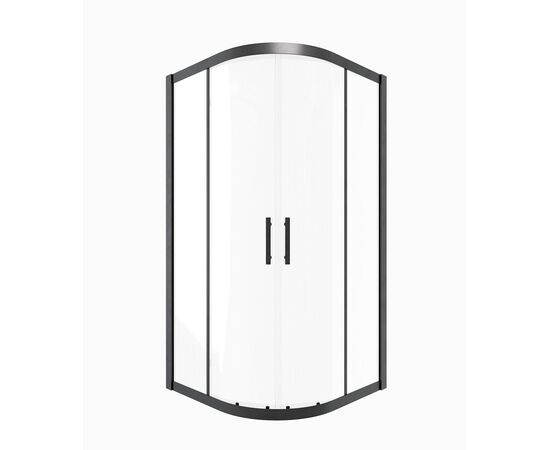 Душевой угол Timo TPSS-100/03C-8 1000х1000х2000 профиль черный стекло прозрачное_