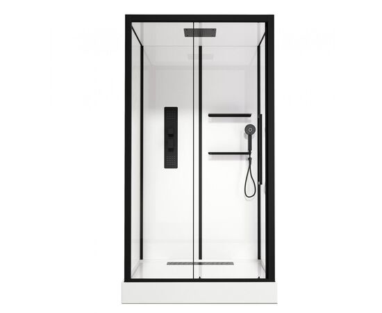 Душевая кабина Acquazzone Viktoria 115SL BLACK_