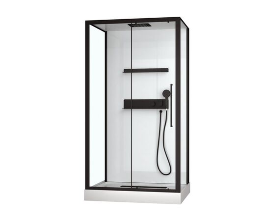 Душевая кабина Acquazzone Viktoria 120SL BLACK_