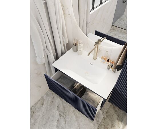 Тумба под раковину La Fenice La Fenice Terra Blu Grigio синяя 80_, изображение 5