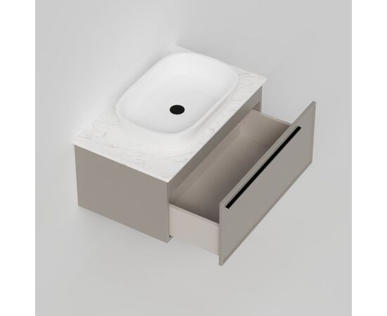 Тумба под раковину La Fenice Elba Cappuccino бежевая 90_, изображение 5