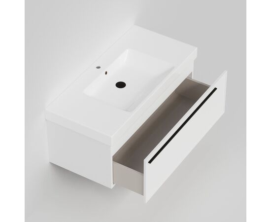 Тумба под раковину La Fenice Elba Bianco белая 100_, изображение 8