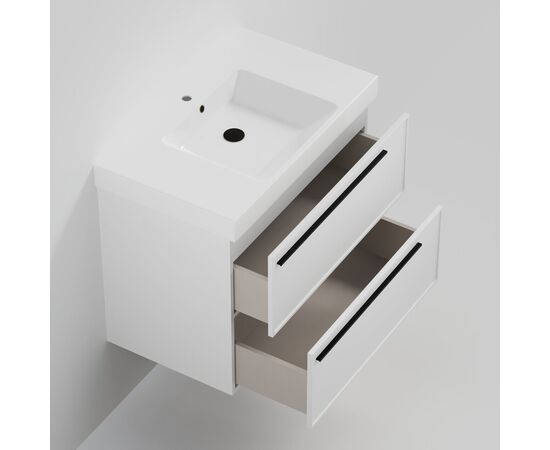 Тумба под раковину La Fenice Elba Bianco TWIN белая 80_, изображение 5