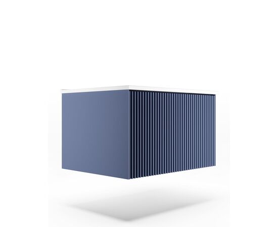 Тумба под раковину La Fenice La Fenice Terra Blu Grigio синяя 60_, изображение 5