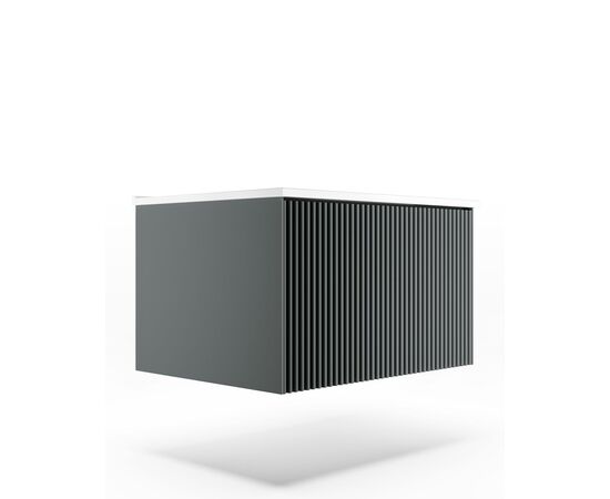 Тумба под раковину La Fenice TERRA Grigio серо-зеленая 60_, изображение 4