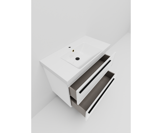 Тумба под раковину La Fenice Elba Bianco TWIN белая 90_, изображение 4