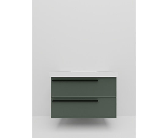 Тумба под раковину La Fenice Elba Grigio TWIN серо-зеленая 100_, изображение 2