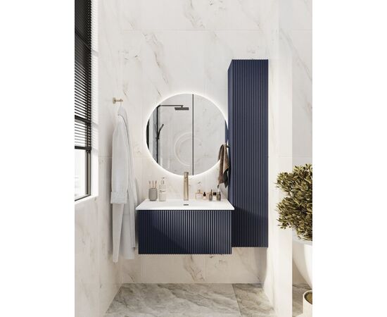 Тумба под раковину La Fenice La Fenice Terra Blu Grigio синяя 80_, изображение 4