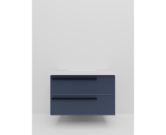 Тумба под раковину La Fenice Elba Blu Grigio TWIN синяя 80_, изображение 2