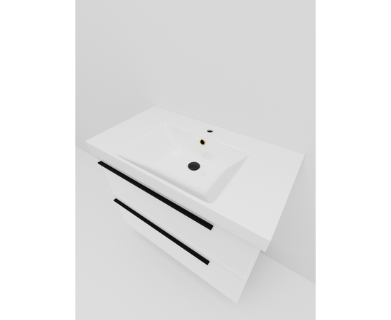 Тумба под раковину La Fenice Elba Bianco TWIN белая 90_, изображение 3