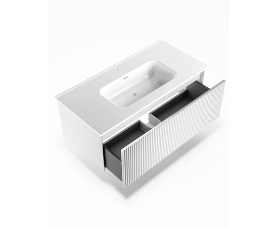 Тумба под раковину La Fenice La Fenice Terra Bianco белая 100_, изображение 2