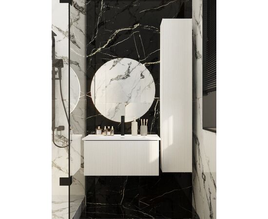 Тумба под раковину La Fenice La Fenice Terra Bianco белая 80_, изображение 3