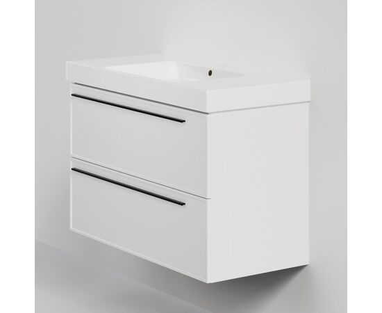 Тумба под раковину La Fenice Elba Bianco TWIN белая 100_