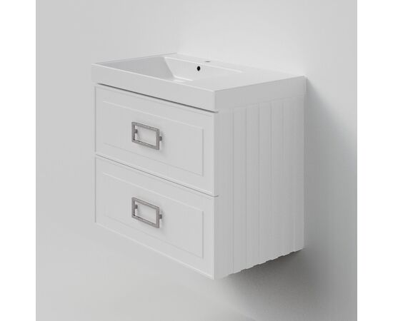 Тумба под раковину La Fenice Cubo Bianco TWIN белая 80_