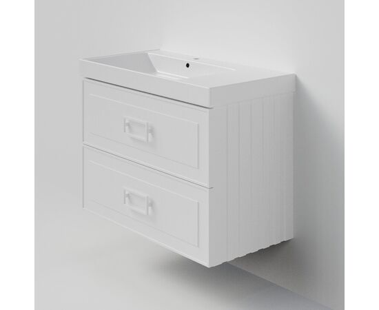 Тумба под раковину La Fenice Cubo Bianco TWIN белая 90_