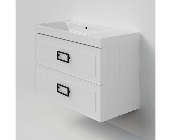 Тумба под раковину La Fenice Cubo Bianco TWIN белая 100_